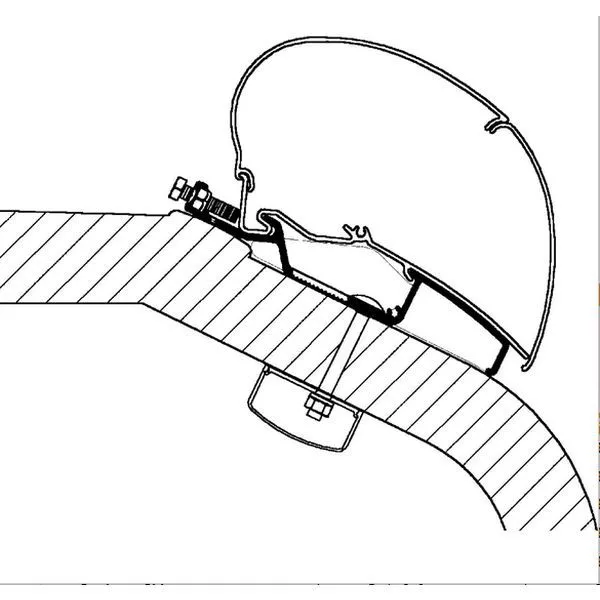 Thule Adapter LMC Liberty TI / TEC, Länge 5 M 3 Thule Adapter LMC Liberty TI / TEC, Länge 5 M