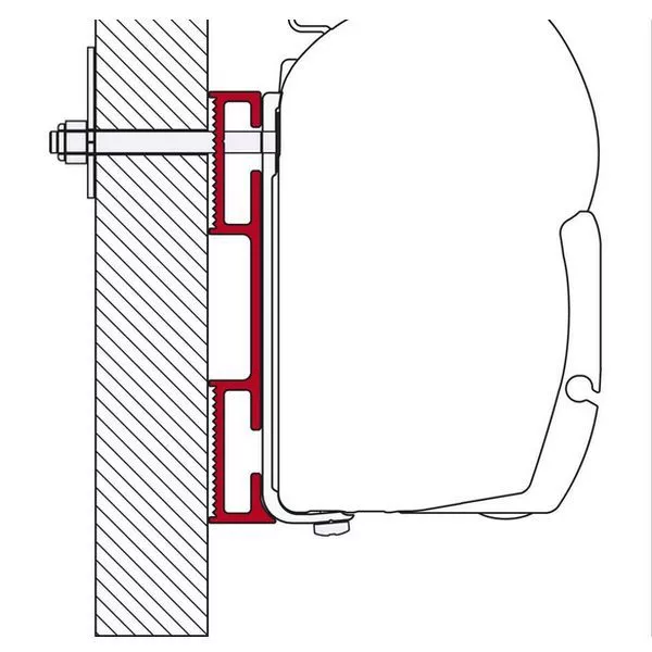Fiamma D-Adapter, 8 Cm 4 Fiamma D-Adapter, 8 Cm – Bild 2