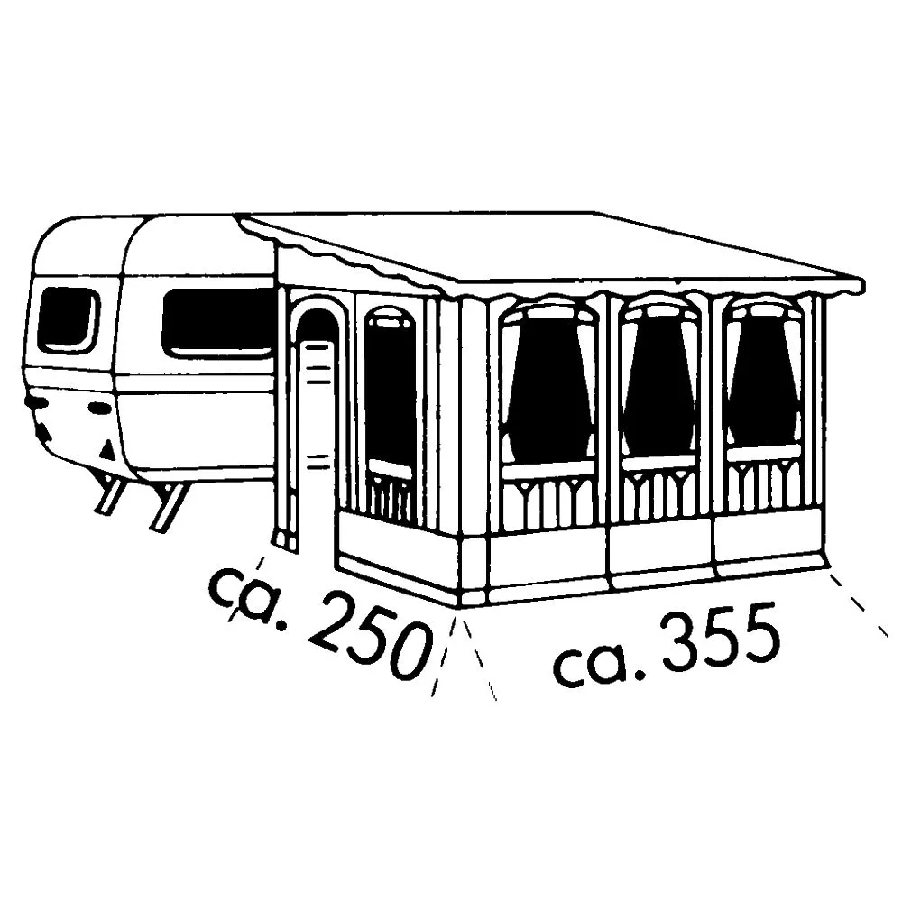Vorzelt Brand Forum 8 Vorzelt Brand Forum – Bild 6
