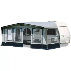 Caravanvorzelt Brand Topas 240 8 Caravanvorzelt Brand Topas 240 -Campingzelt brand topas 240 wohnwagenvorzelt tuer mittig seitenwand abgeklappt 1000 1 21962