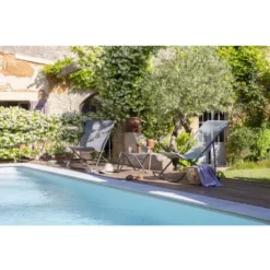 Liegestuhl Lafuma Maxi Transat, Canyon -Campingzelt brauner campingstuhl lafuma liegestuhl maxi transat batyline strandstuhl 1000 2 23949