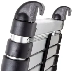 Teleskopierbare Aluminium-Nischenleiter Brunner Laddy Alcove -Campingzelt brunner laddy alcove teleskopierbare aluminium nischenleiter teleskopleiter alkovenleiter campingleiter haltegurt 1000 5 23761