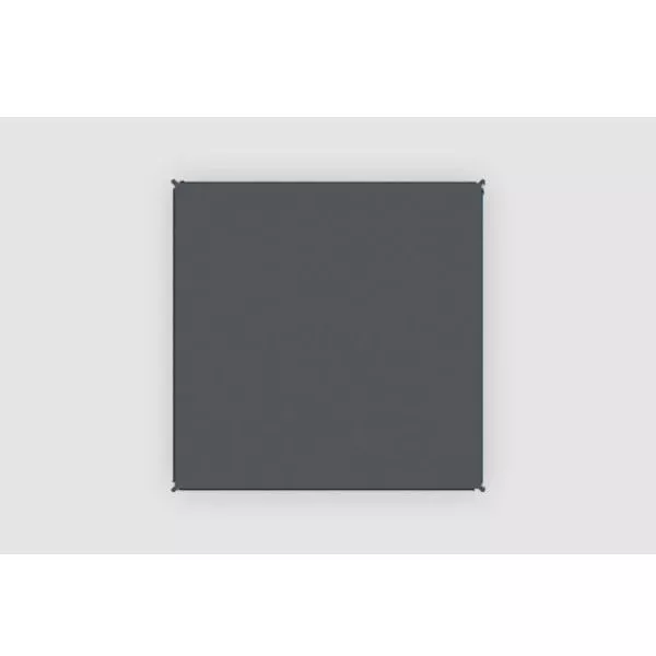 Verbindbarer Teppich Bent Zip-Carpet Uni, Dunkelgrau 4 Verbindbarer Teppich Bent Zip-Carpet Uni, Dunkelgrau – Bild 2