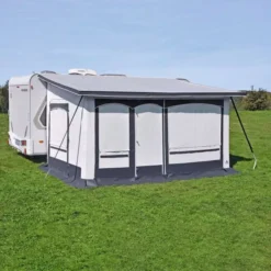 Ganzjahres-Vorzelt Hahn Zelte Friesland, Linkseinzug -Campingzelt dauervorzelt hahn friesland teileinzugsvorzelt fuer caravans 600 2 23942