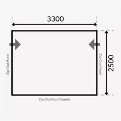 Aufblasbares Vorzelt Dometic Rally Air Pro 330 S -Campingzelt dometic rally air pro 330 s wohnwagen reisemobilvorzelt grundflaeche masse 1000 7 21837
