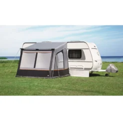 Vorzelt DWT Fortuna II -Campingzelt dwt teilvorzelt fortuna 2 wohnwagenvorzelt mit geschlossenen fensterklappen 1000 2 14517