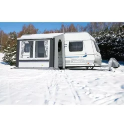 Wintervorzelt DWT Cortina II, Grau, Grösse 6 -Campingzelt dwt teilvorzelt vorzelt cortina II cortina 2 grau wohnwagen vorzelt 2 1 18410