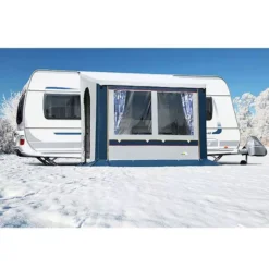 Wintervorzelt DWT Cortina II, Blau, Grösse 3 -Campingzelt dwt teilvorzelt vorzelt cortina II cortina 2 wohnwagenvorzelt 3 2 18401