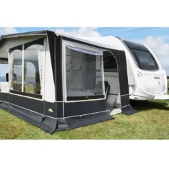Ganzzelt DWT Jubilee 40, Tiefe 270 Cm -Campingzelt dwt wohnwagen reisevorzelt jubilee 40 grosse fenster mit moskitogaze 1000 6 22119