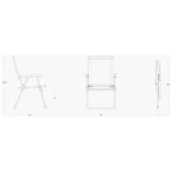 Klappstuhl Lafuma Alu Victoria, Ocean II -Campingzelt lafuma alu victoria groesse massangaben campingstuhl strandstuhl 1000 1 24883