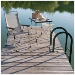 Campingstuhl, Klappsessel Lafuma Alu Victoria, Seigle II -Campingzelt lafuma alu victoria seigle ii klappstuhl camping garten stuhl 1000 4 24882