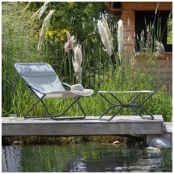 Premium-Liegestuhl Lafuma Transabed, Seigle II -Campingzelt lafuma batyline iso fussstuetze next stuhl transabed 1000 5 24886