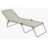 Strandliege Lafuma Siesta L, Seigle -Campingzelt lafuma siesta l batyline campingliege dreibeinliege sonnen liege camingmoebel 1000 0 19046