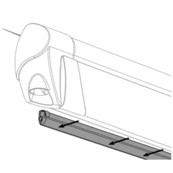 Thule Standard-Montage-Set Für Thule QuickFit -Campingzelt markisenbefestigung standard montage set thule quickfit zubehoer 1000 2 11505