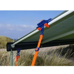 Markisentuch-Klemme Peggy Peg Fix&Go AntiFlap -Campingzelt markisentuch abspannung peggy peg antiflap mit markisenband tie strap 5 17678