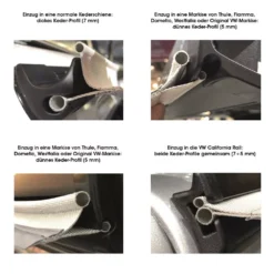 Buszelt-Kederadapter Outwell Befestigung-Adapter-Set Mit Doppelkeder 7-7+5 Mm -Campingzelt outwell befestigung adapter set mit doppelkeder 7 7 5 mm 1000 2 20116