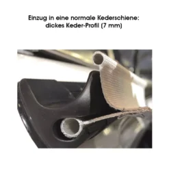 Buszelt-Kederadapter Outwell Befestigung-Adapter-Set Mit Doppelkeder 7-7+5 Mm -Campingzelt outwell einzug in eine normale kederschiene dickes keder profil 7 mm 1000 4 20116