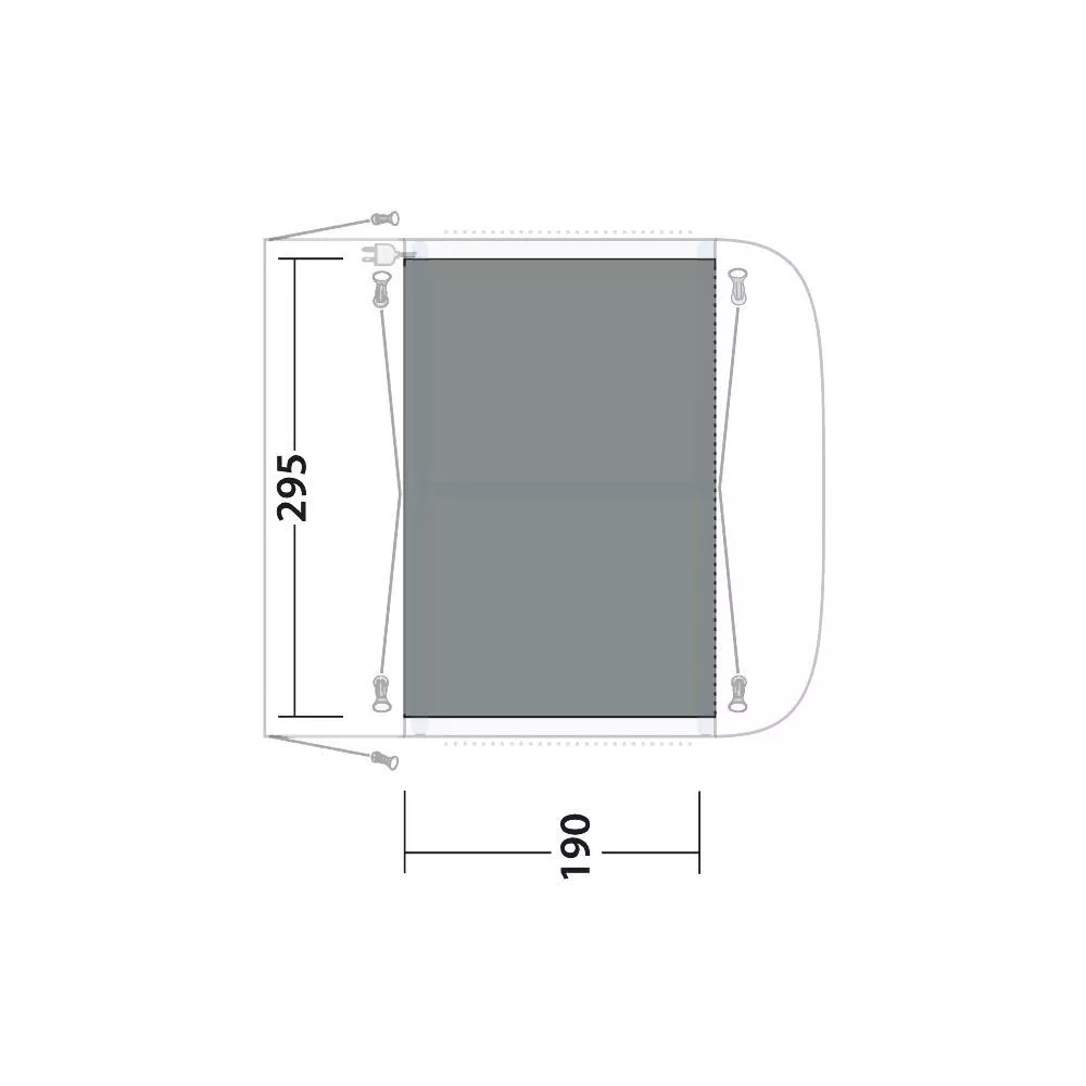 Outwell Teppich Parkville 200 4 Outwell Teppich Parkville 200 – Bild 2