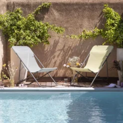 Liegestuhl Lafuma Maxi Transat, Etamine -Campingzelt strandstuhl lafuma liegestuhl maxi transat batyline gelber relaxstuhl 1000 2 23945