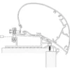 Thule Dachadapter Für Omnistor 6200 / 6300 / 9200 Markisen -Campingzelt thule markisen universaladapter rooftop omnistor 6200 6300 9200 dachmontage wohnwagen caravan 1000 0 3386