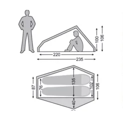 Trekkingzelt Nordisk Telemark 2 LW, Forest Green 12 Trekkingzelt Nordisk Telemark 2 LW, Forest Green -Campingzelt trekkingzelt nordisk telemark 2 lw forest green groesse 2 7808