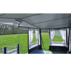 Dauervorzelt Hahn Zelte Finnland 280 -Campingzelt vorzelt hahn finnland 280 abgeklappte seitenwaende wohnwagen vorzelt ganzzelt 1000 4 23931