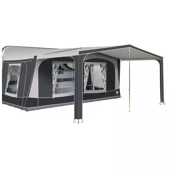 Vorzelt-Sonnendach Dorema Palma, Grösse 14, Anthrazit / Grau 3 Vorzelt-Sonnendach Dorema Palma, Grösse 14, Anthrazit / Grau